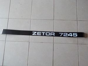 Nápis Zetor 7245 levý