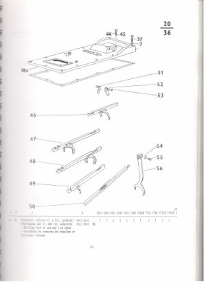 Přesouvací vidlice II. a III. rychlosti Z5211-7745