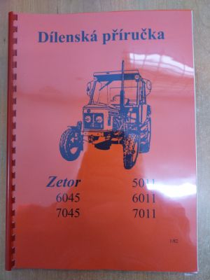 Dílenská příručka pro Zetor 5011-7045