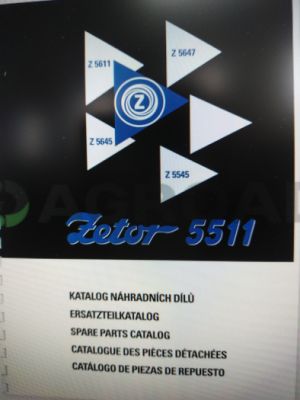 Katalog na Zetor 5511