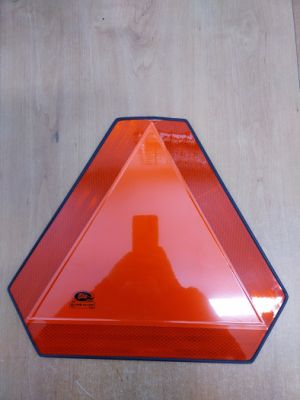 Reflexní trojúhelník pro pomalá vozidla - plechový