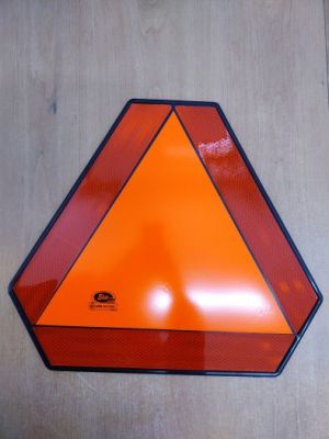 Reflexní trojúhelník pro pomalá vozidla - plechový