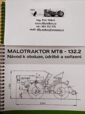 Návod k obsluze MALOTRAKTOR MT8-132.2