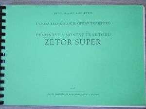 Dílenská příručka Zetor 50 Super
