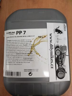 Převodový olej PP7 Paramo 10L